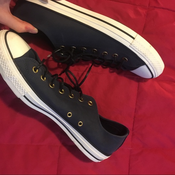 Converse Men's Black Sneakers - Picture 5 of 9